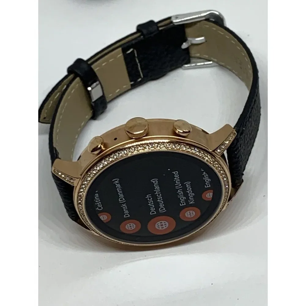 Fossil Gen 4 Authentic Digital Dial Smart Watch Custom Band FTW6030 QT772